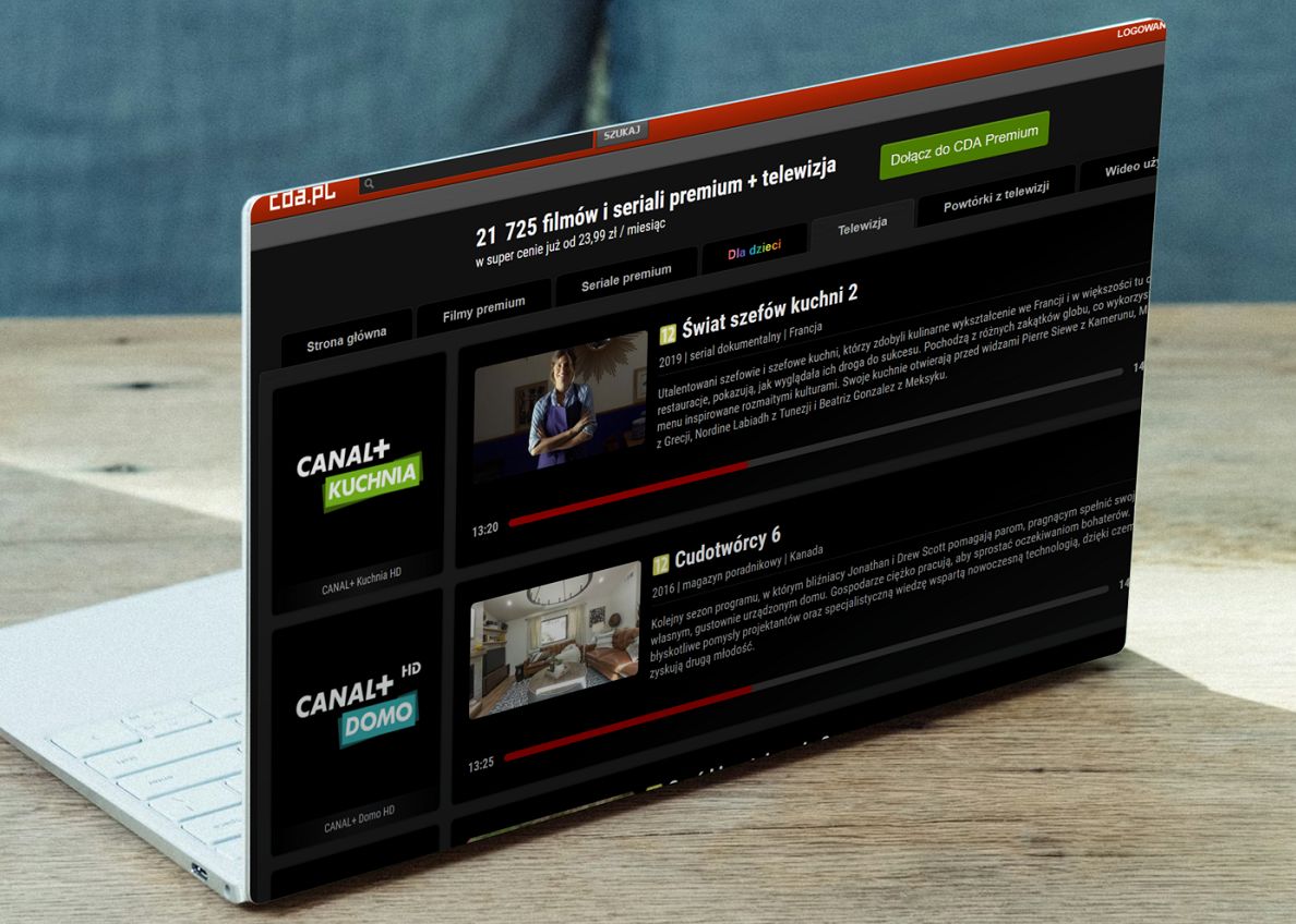 Stacje Canal+ na kolejnej platformie streamingowej