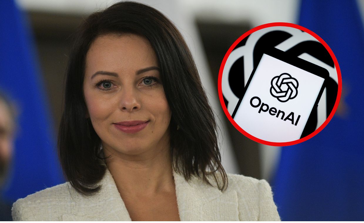 Wpis posłanki napisany przez Chat-GPT. Omyłkowo pokazała komendy