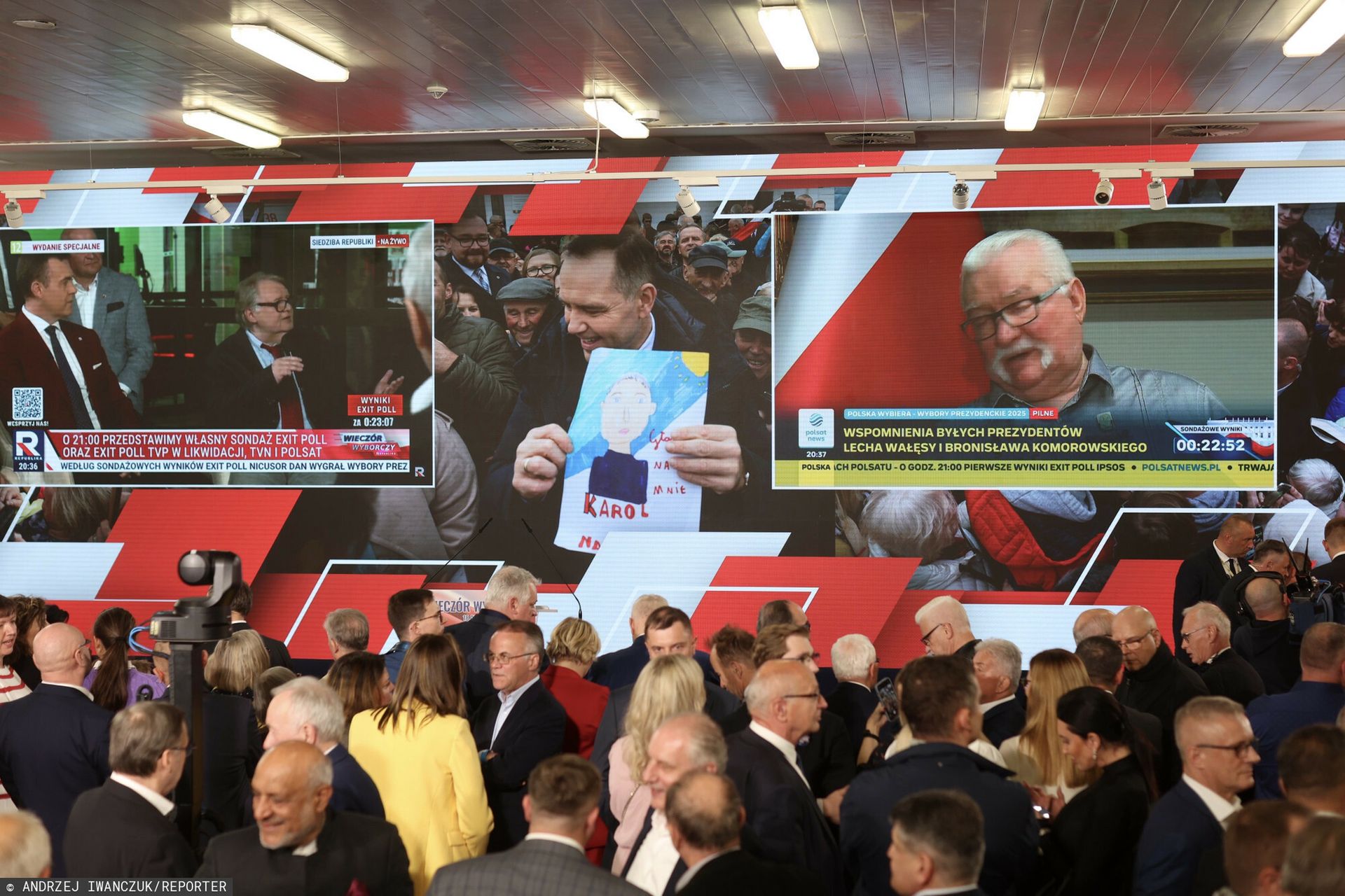 Oglądalność wieczorów wyborczych. TVN24 przed Republiką