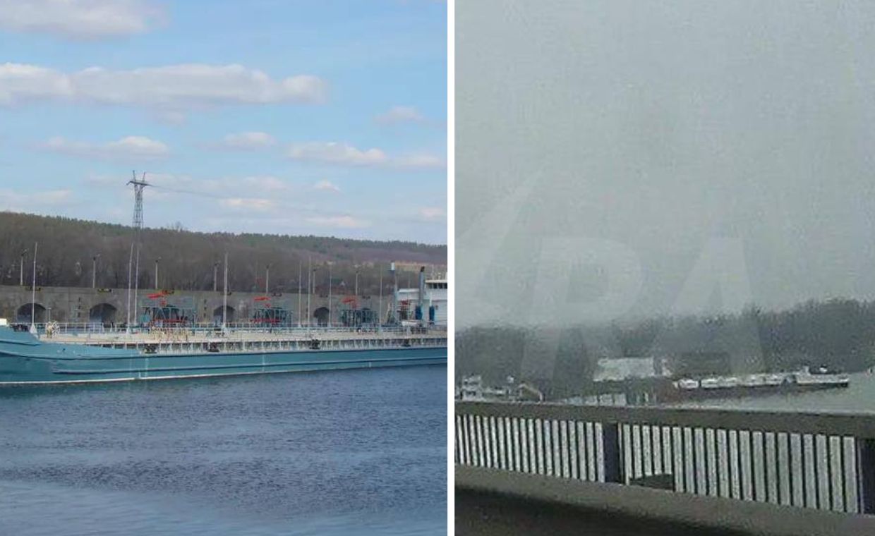Atak drona na rosyjski tankowiec. Kadłub przebity i pożar na pokładzie