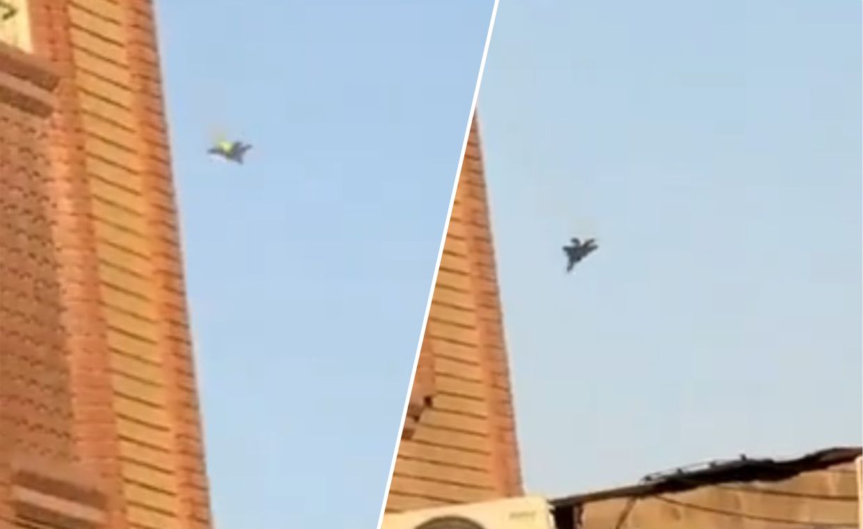 Huti zestrzelili saudyjski myśliwiec F-15. Jest nagranie