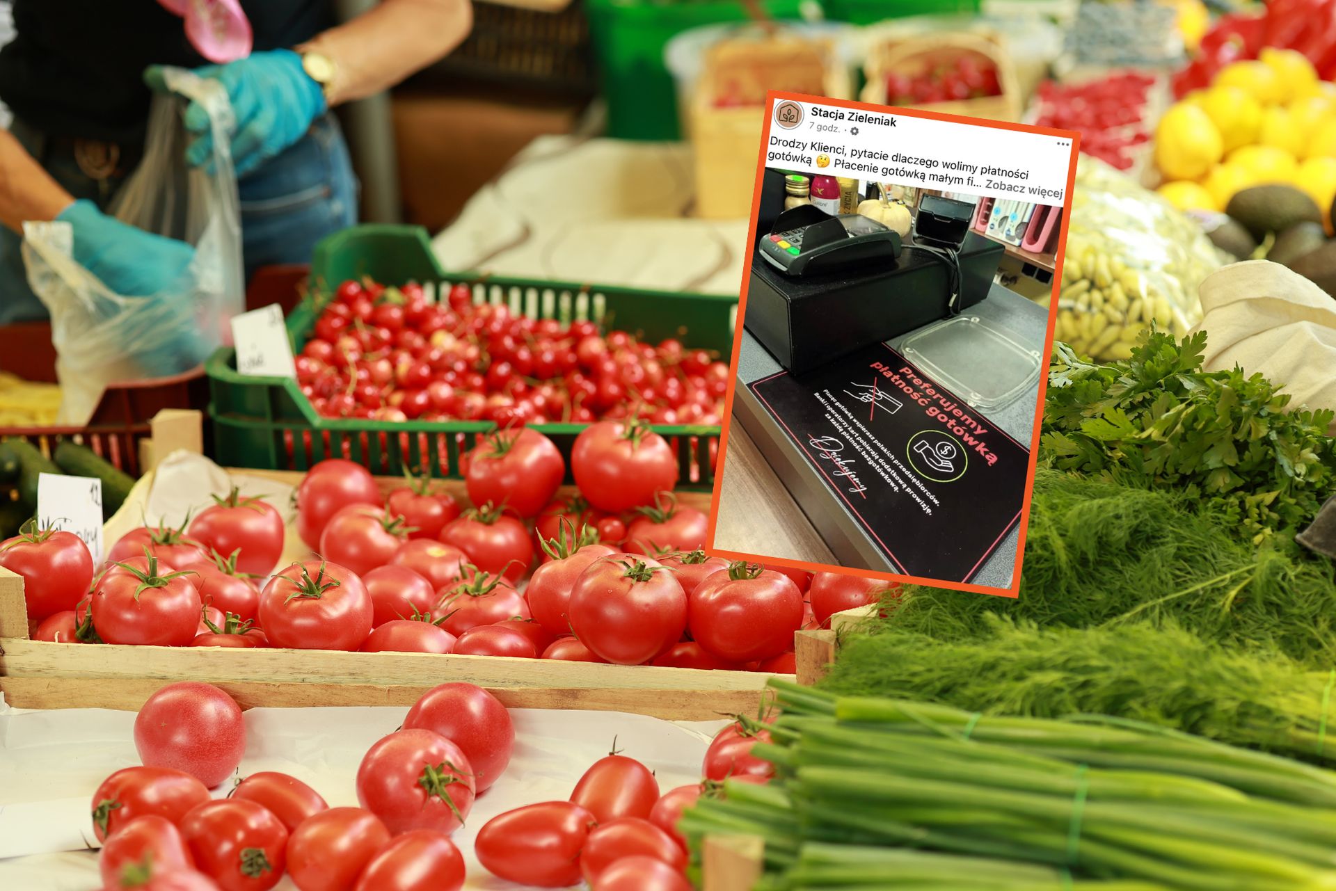 Umieścili kartkę o płatnościach gotówką. Burza w komentarzach