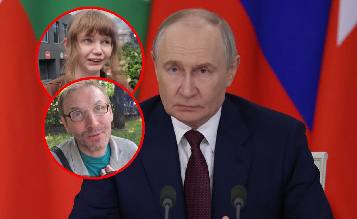 Zapytali Rosjan o przyjazd Putina. "Trafiłabym do więzienia"