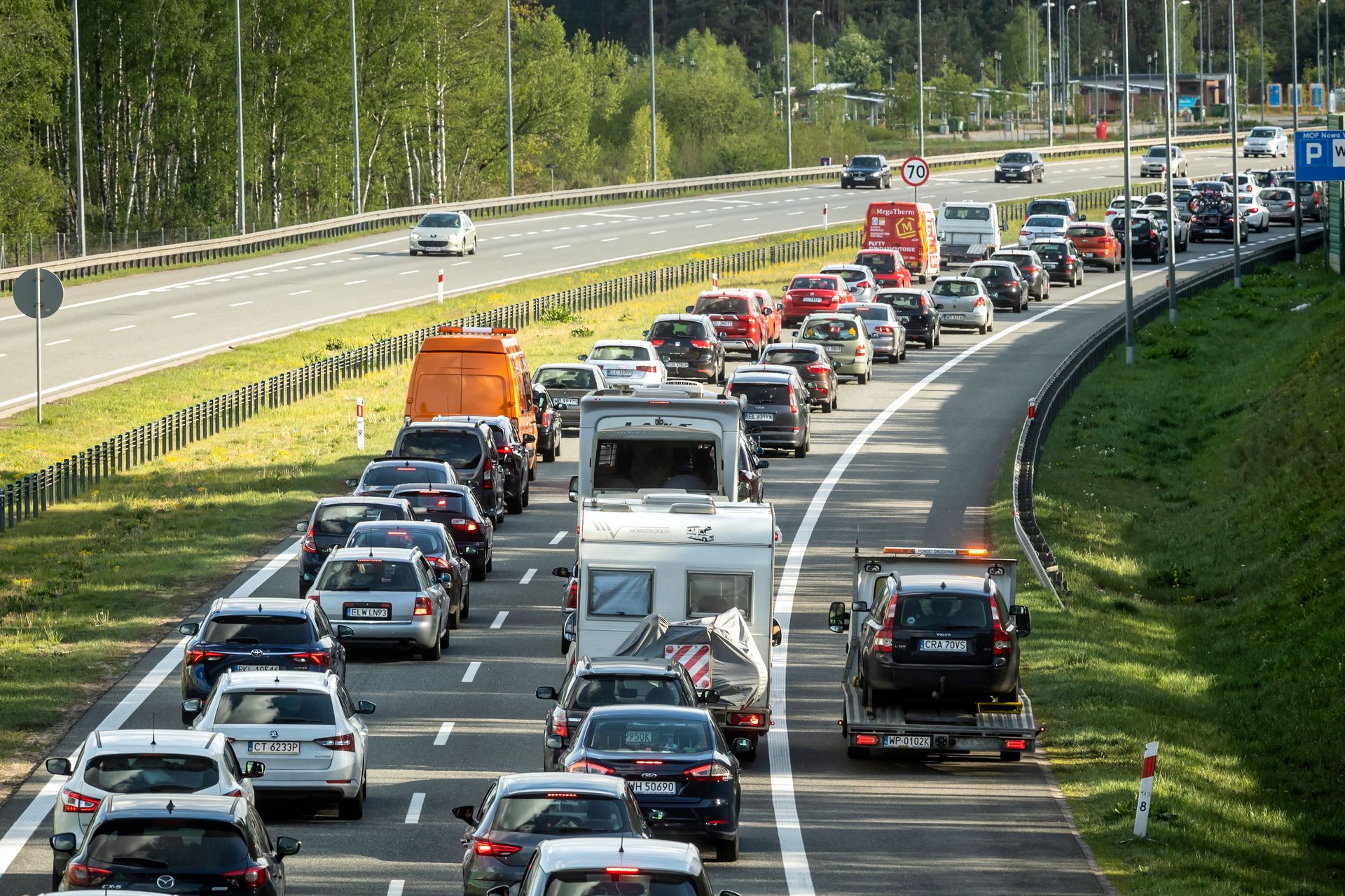 Autostradą A1 za darmo w wakacje? I tak, i nie