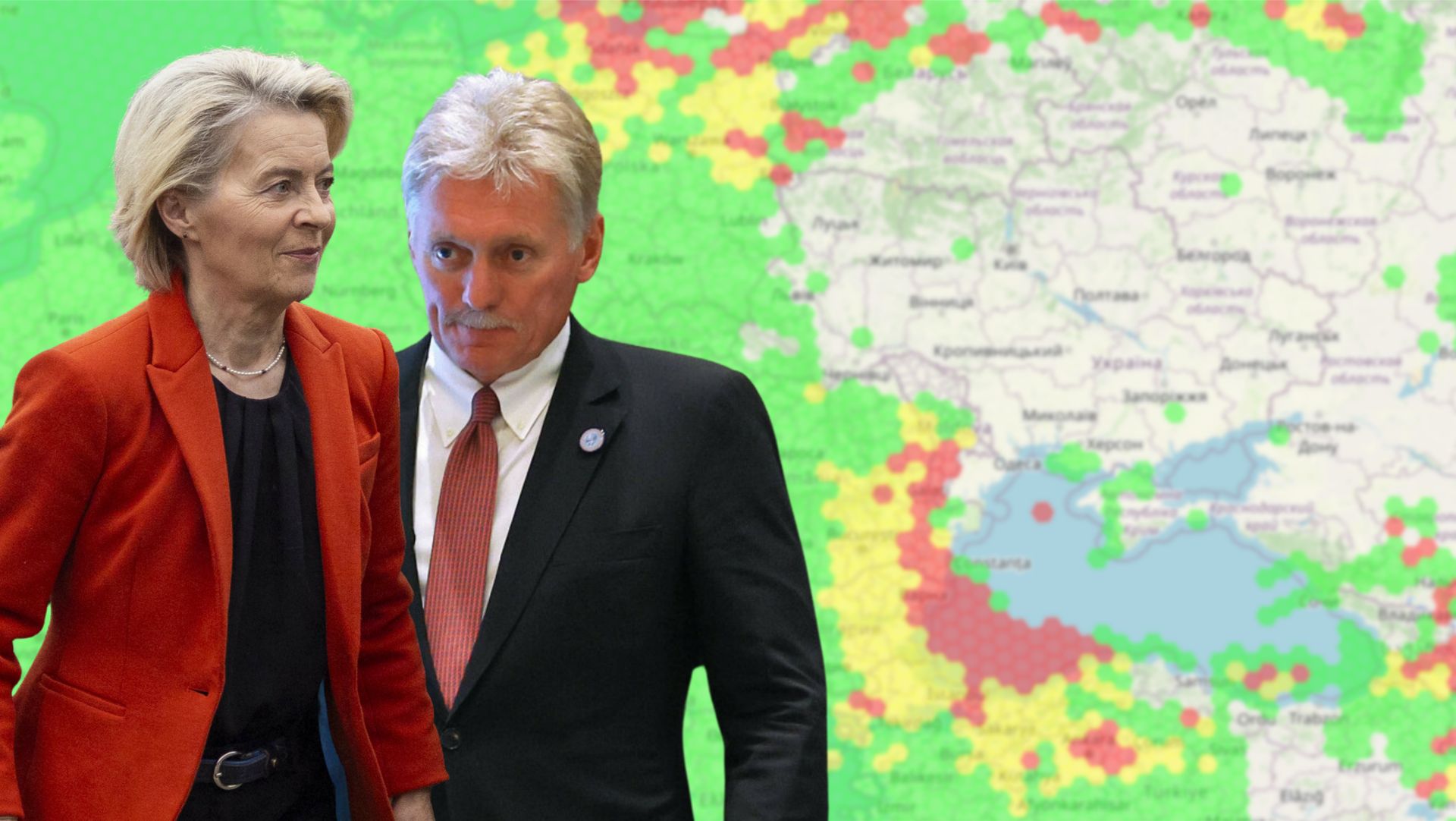 Rosjanie zakłócali sygnał? Kreml o incydencie z von der Leyen