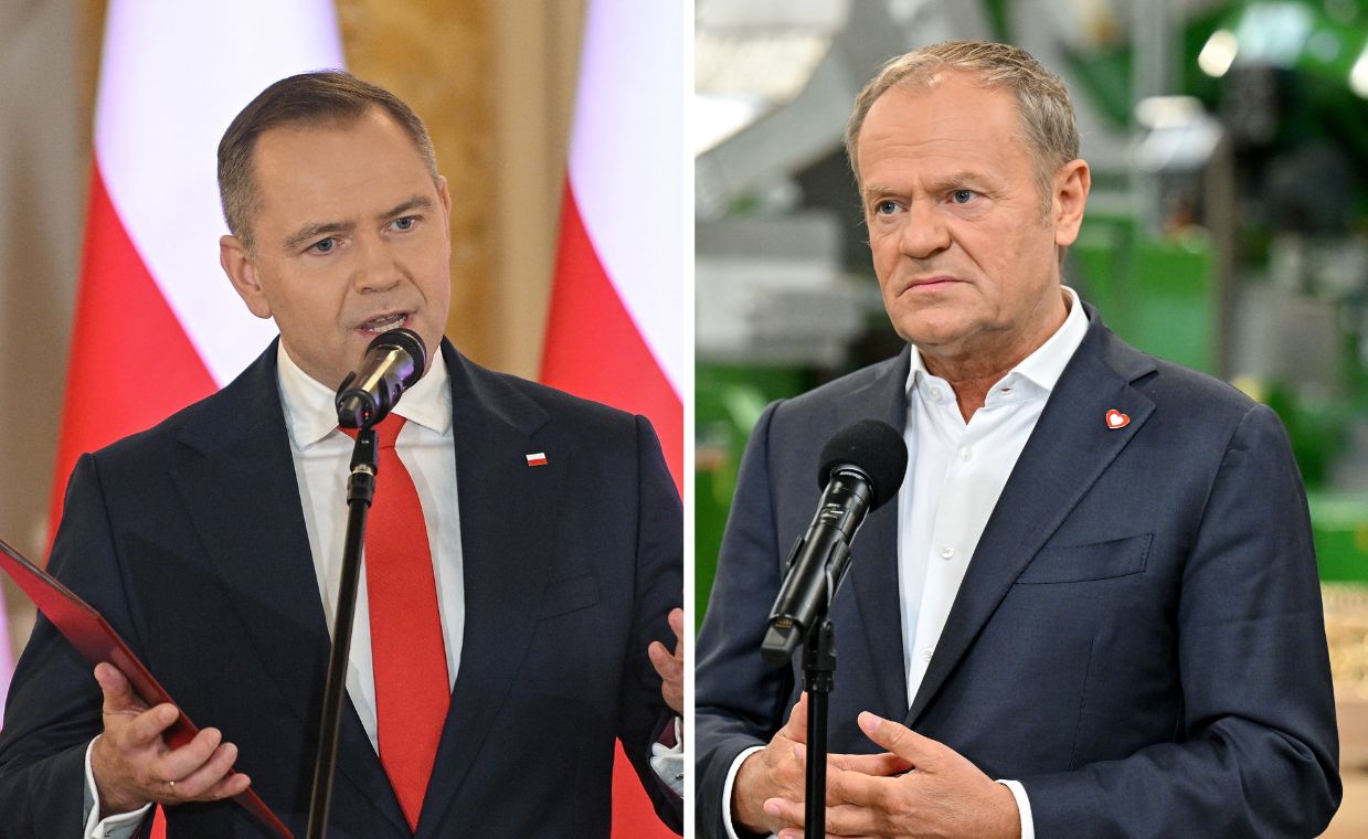 Polacy o współpracy rządu Tuska z Nawrockim. Jest sondaż