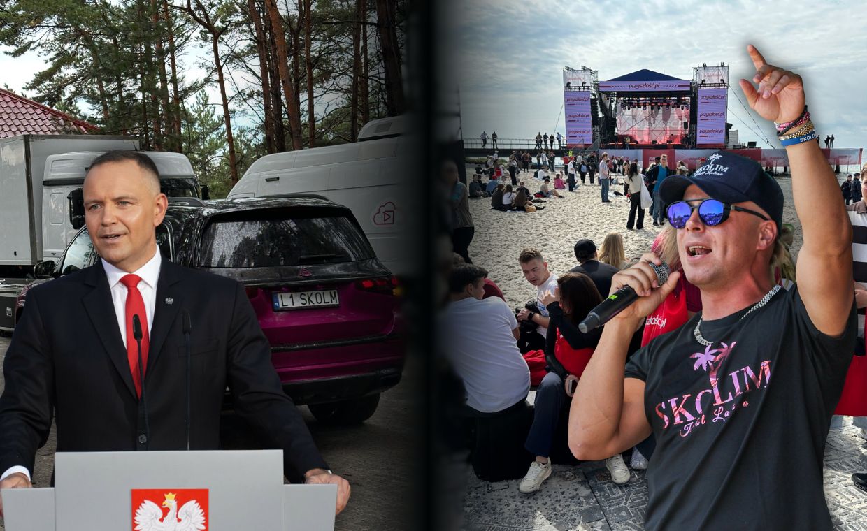 Tak wygląda spotkanie u prezydenta. Skolim już na miejscu