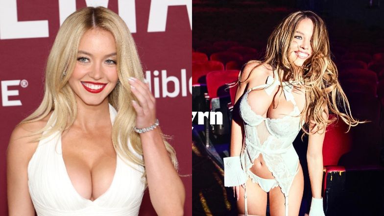 Sydney Sweeney wygina się zalotnie w seksownej bieliźnie. Odważne zdjęcia mają pomóc jej sprzedać majtki i staniki (FOTO)