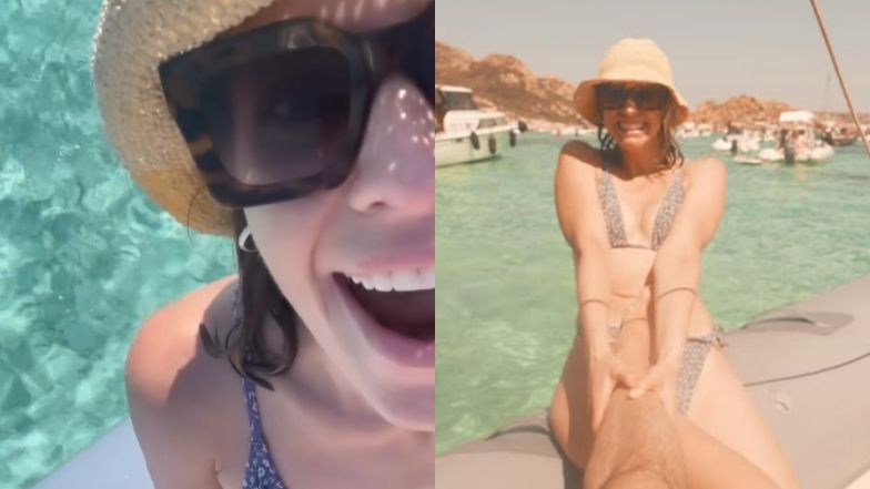 Julia Kamińska dokazuje podczas rejsu u wybrzeży Sardynii. Na łodzi NIE BYŁA SAMA