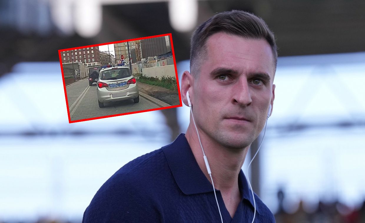Milik łamał przepisy na oczach policjantów. Jest nagranie