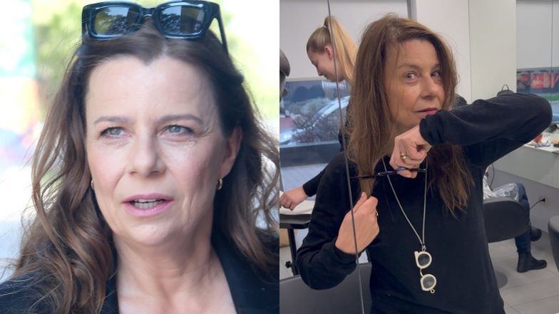 Agata Kulesza ŚCIĘŁA WŁOSY! Ładnie wyszło? (FOTO)