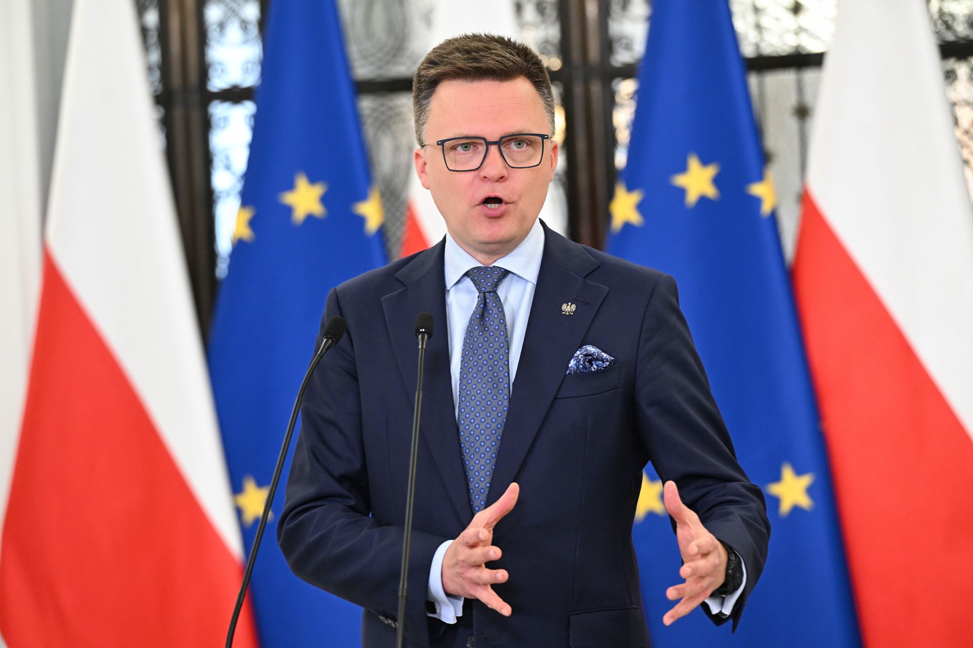 Fanatyk o wyborach. "Przegrał kandydat Papy Smerfa"