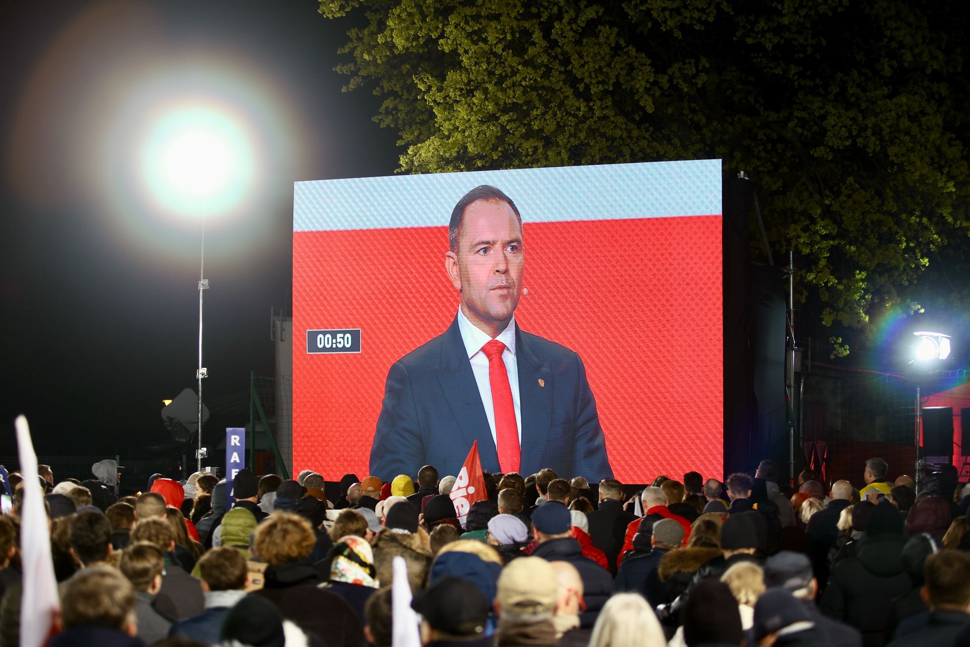 Awantura przed debatą prezydencką w Końskich. "Grozili mi palcem"