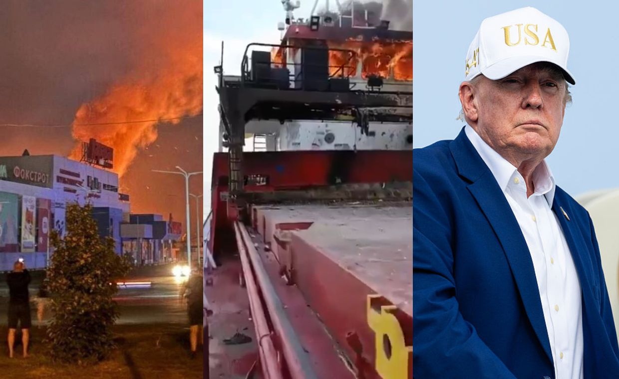Działo się w nocy. Ataki Ukrainy i Rosji, reakcja Iranu na groźby USA