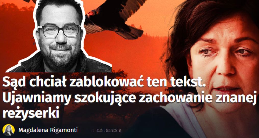 Onet złamał sądowy zakaz i opublikował reportaż. Węglarczyk: zagrożenie dla wolności mediów