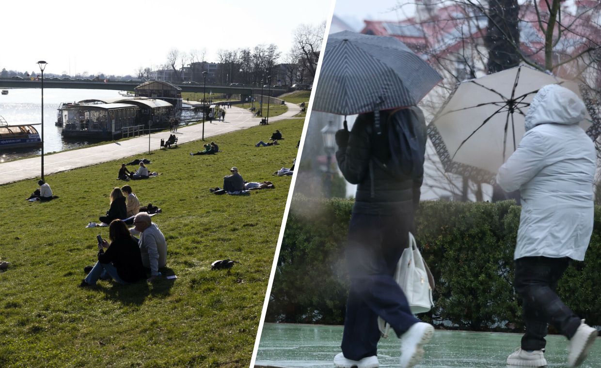Pogodowa huśtawka na koniec kwietnia. Aura pokaże wszystkie oblicza