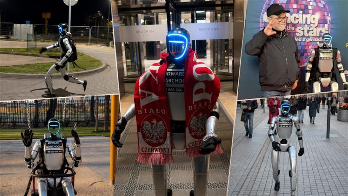 Edward, czyli robot-influencer. Pogonił dziki i podbił media