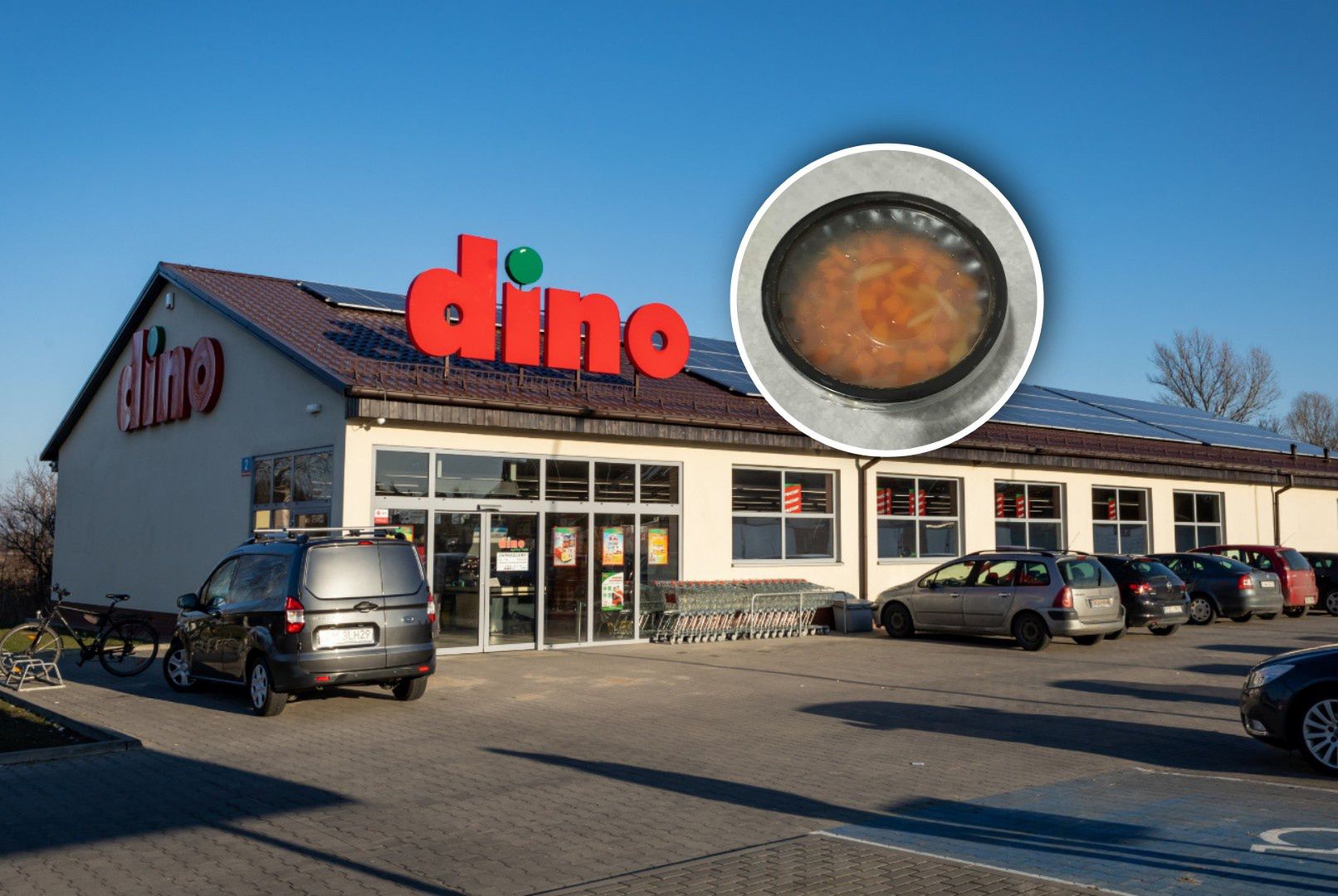 Tak karmią w magazynach Dino. Jest zawiadomienie do PIP