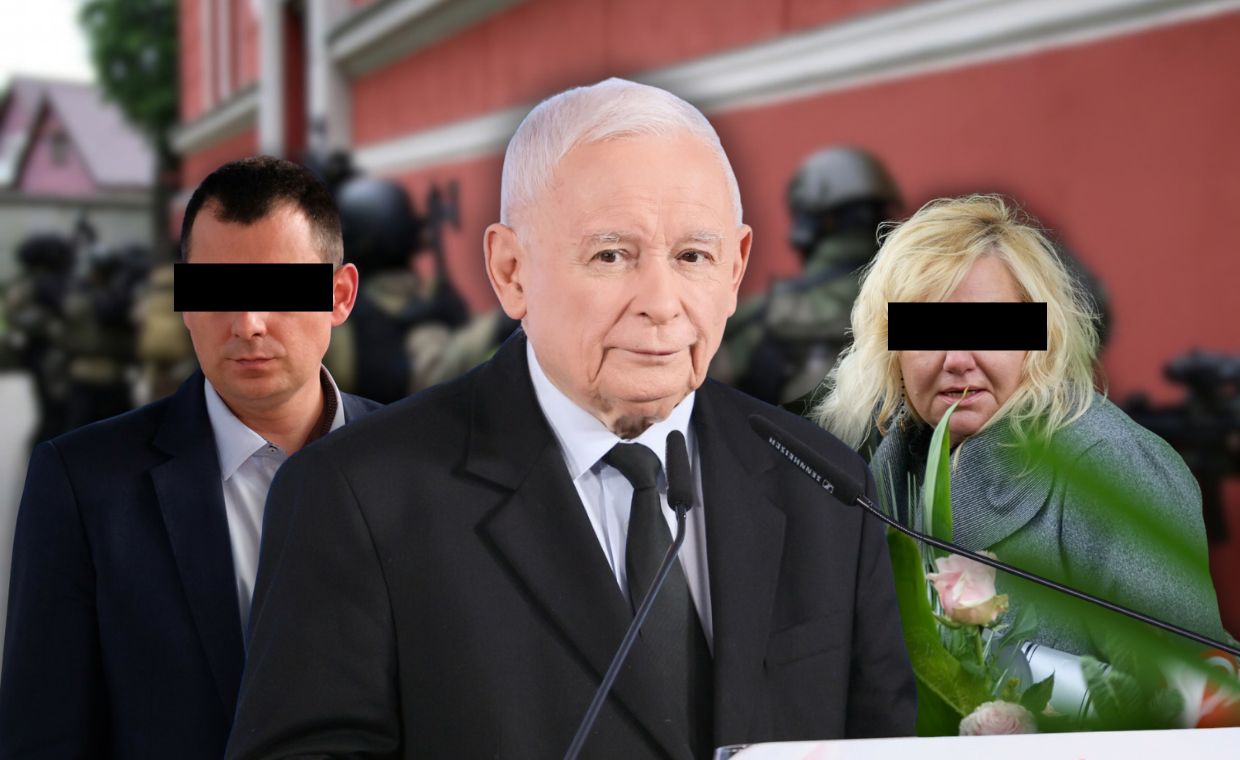Anna P. i Piotr M. zatrzymani. Wcześniej przesłuchano Kaczyńskiego