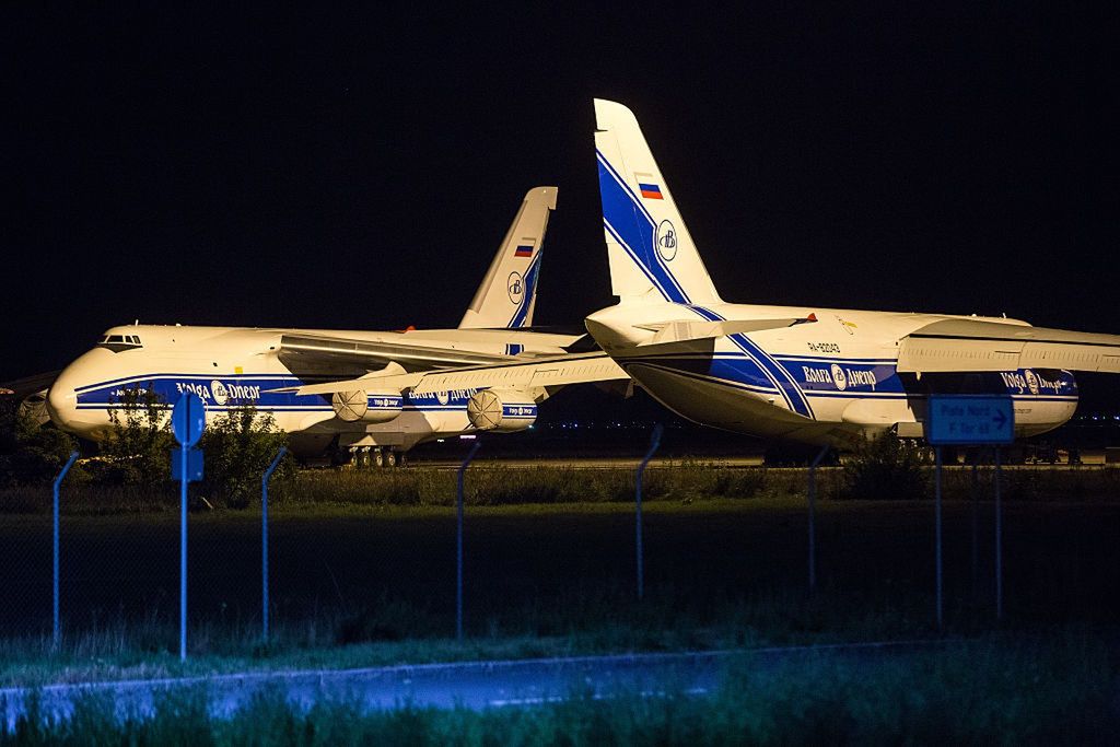 Rosyjskie samoloty uziemione. Od kilku lat stoją w Niemczech