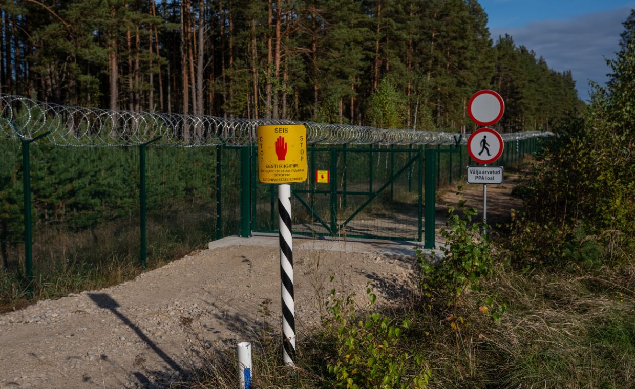 Estonia szykuje się na wrogie działania. Napór migrantów przed zimą