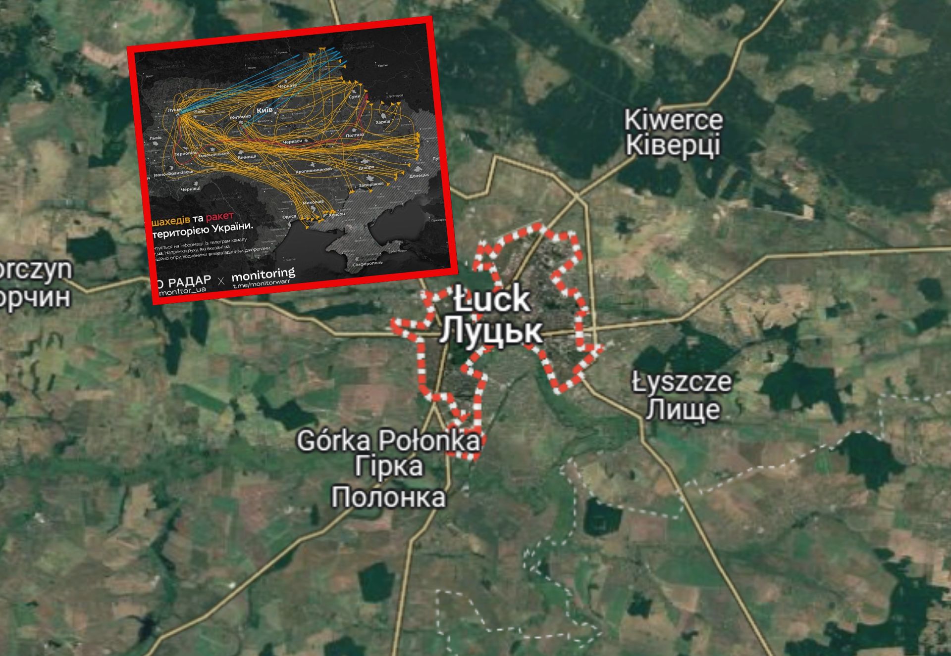Rekordowy atak w Ukrainę. Wielka bitwa powietrzna nad krajem
