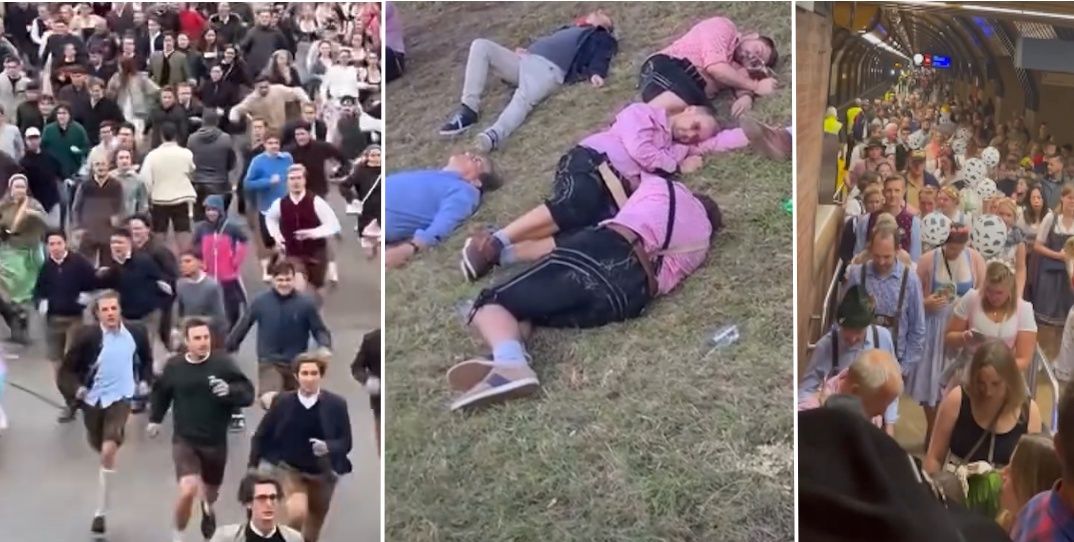 Nagrania z Niemiec niosą się w sieci. "Nieopisany chaos"