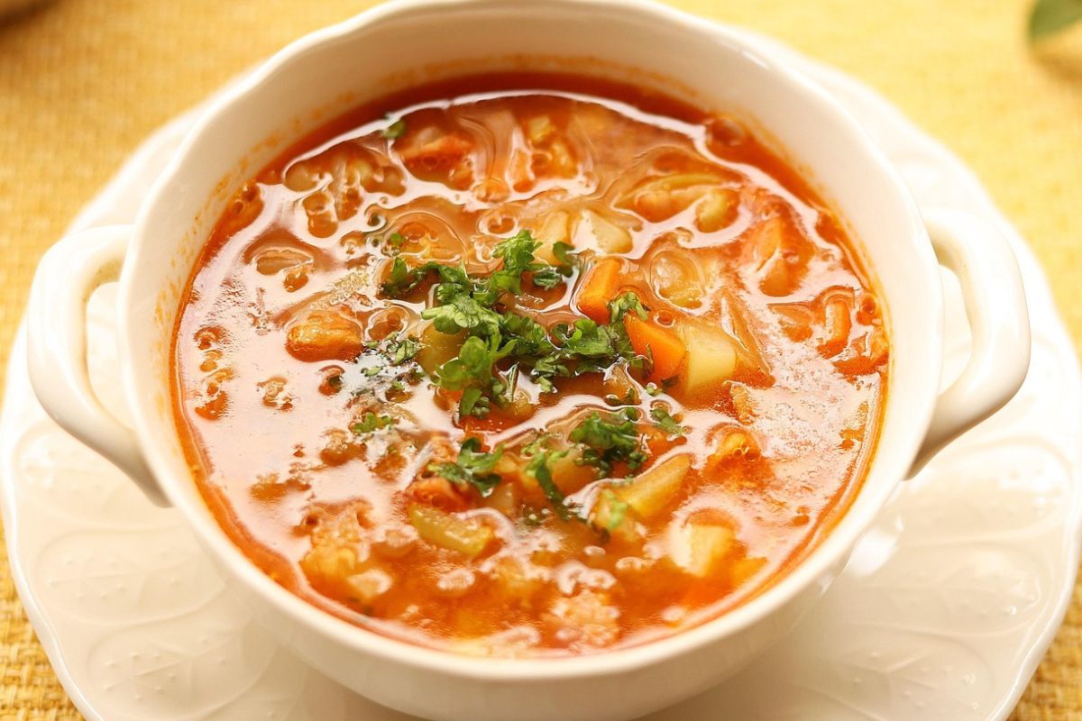 Dorzucam do pomidorowej. Nabiera żelaza i syci na dłużej