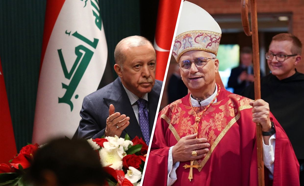 Erdogan apeluje do papieża Leona XIV. W tle wojna w Gazie