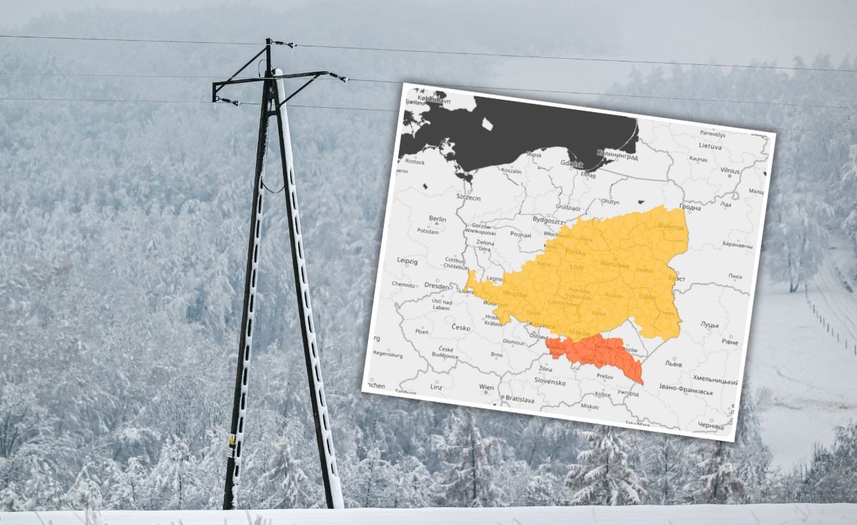 Podkarpacie po śnieżycach. Tysiące gospodarstw bez prądu, są kolejne ostrzeżenia IMGW