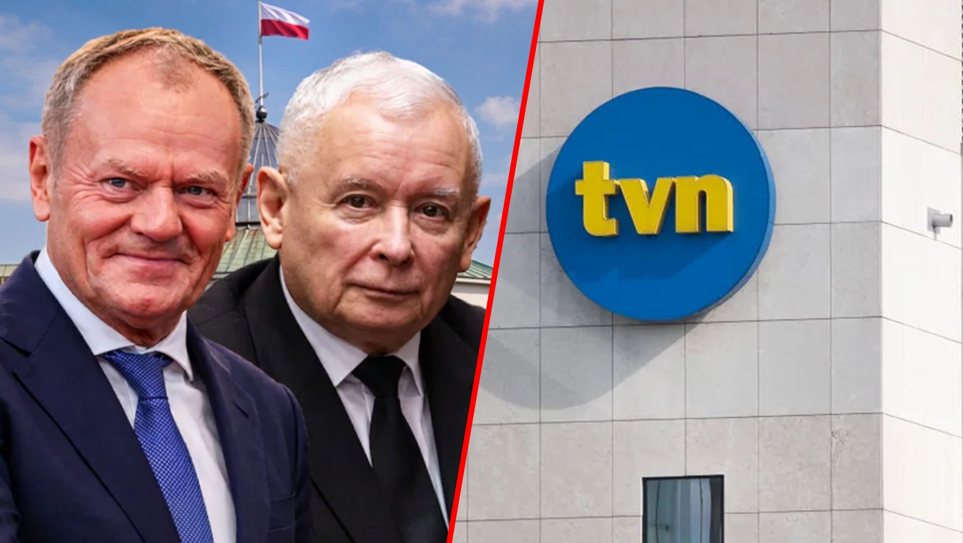 Sondaż z jedną listą. Pierwsze decyzje nowego właściciela TVN [SKRÓT PORANKA]