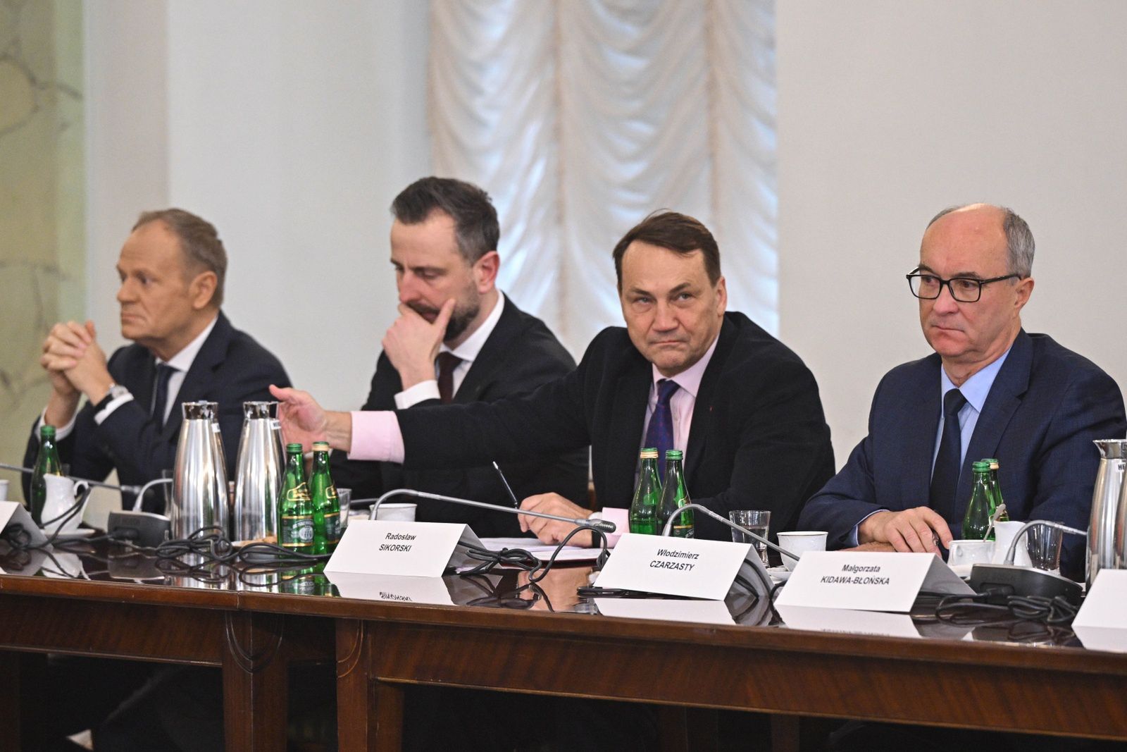 "Też bym wyszedł". Czarzasty zabrał głos ws. zachowania Tuska