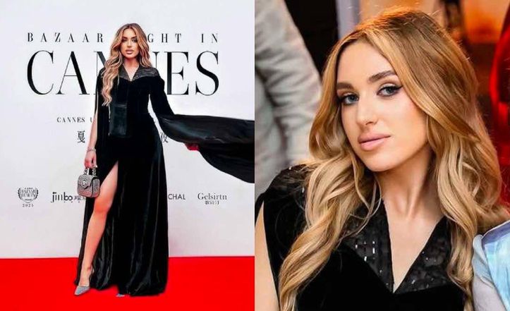 Caroline Derpienski błyszczy w Cannes na imprezie chińskiego "Harper's Bazaar". Pokazała klasę?