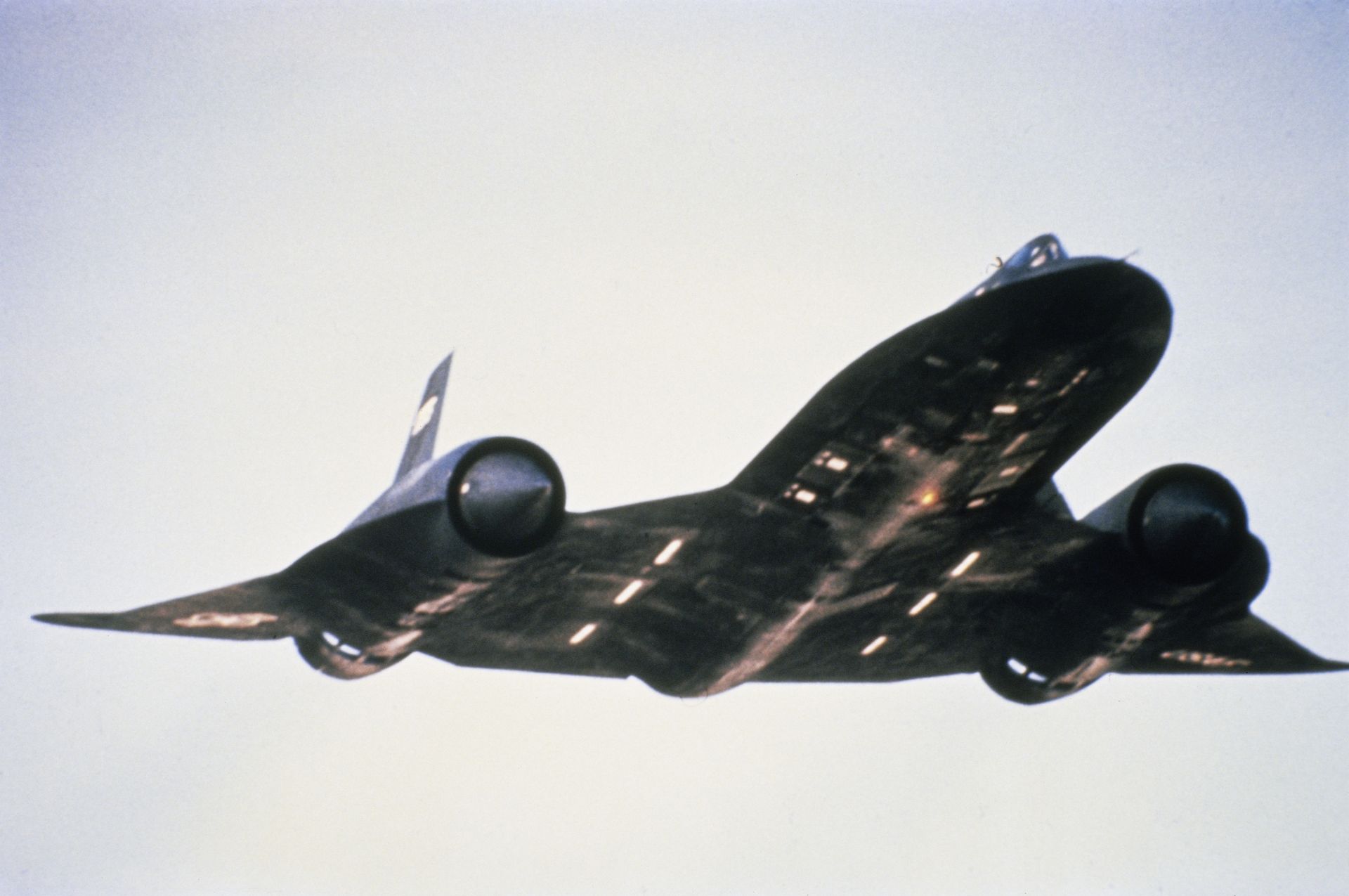 SR-71 Blackbird. Podczas ostatniego lotu pobił cztery rekordy