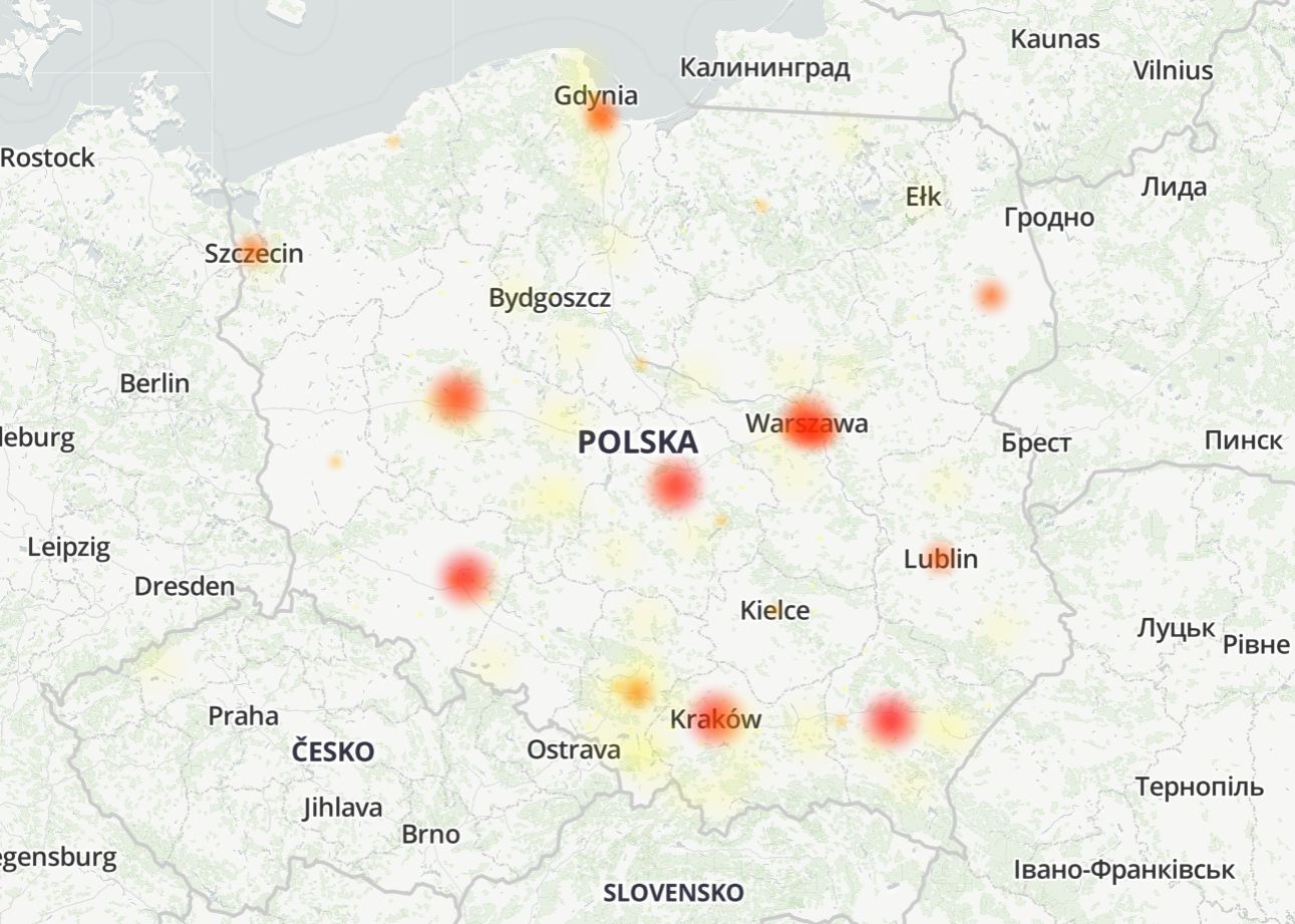 Awaria Cloudflare. Problemy z wieloma stronami internetowymi