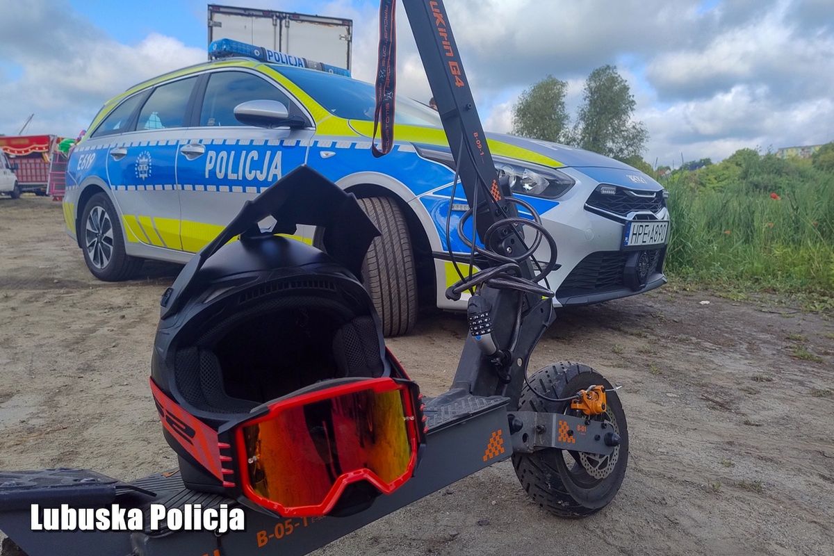 Do sądu rodzinnego za jazdę hulajnogą. Powód? Karta rowerowa