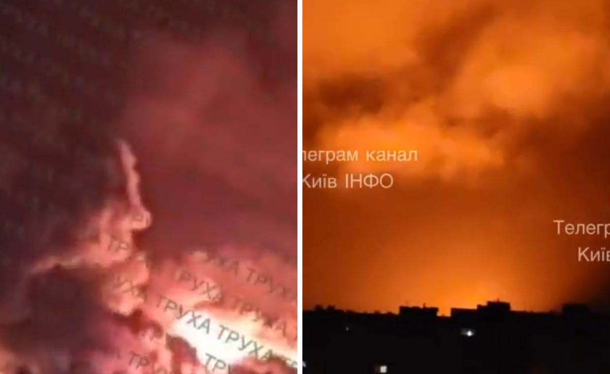 Atak rakietowy na Kijów. Są ranni