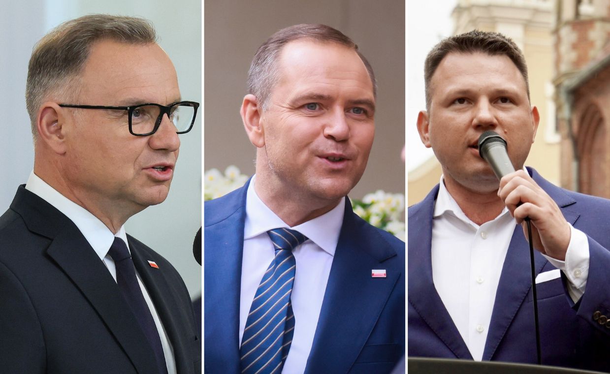 Duda liderem zaufania. Tuż za nim Nawrocki i Mentzen
