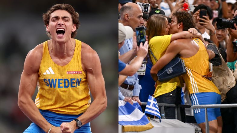 Armand Duplantis po raz kolejny pobił REKORD ŚWIATA! Kamery uchwyciły jego czułości z NARZECZONĄ