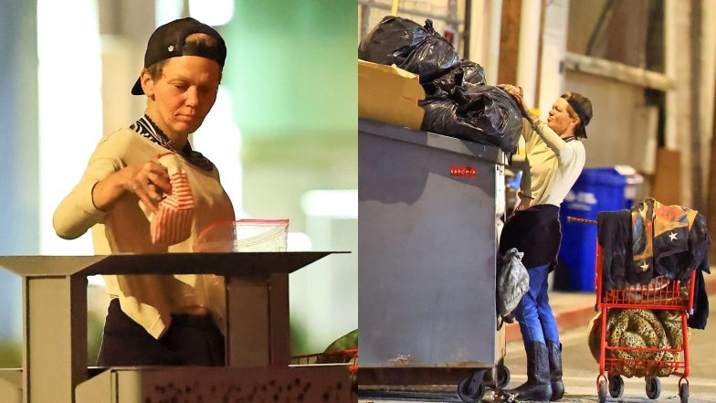 U Loni Willison bez zmian. Była modelka fitness kolejny dzień przeszukuje śmietniki w Beverly Hills