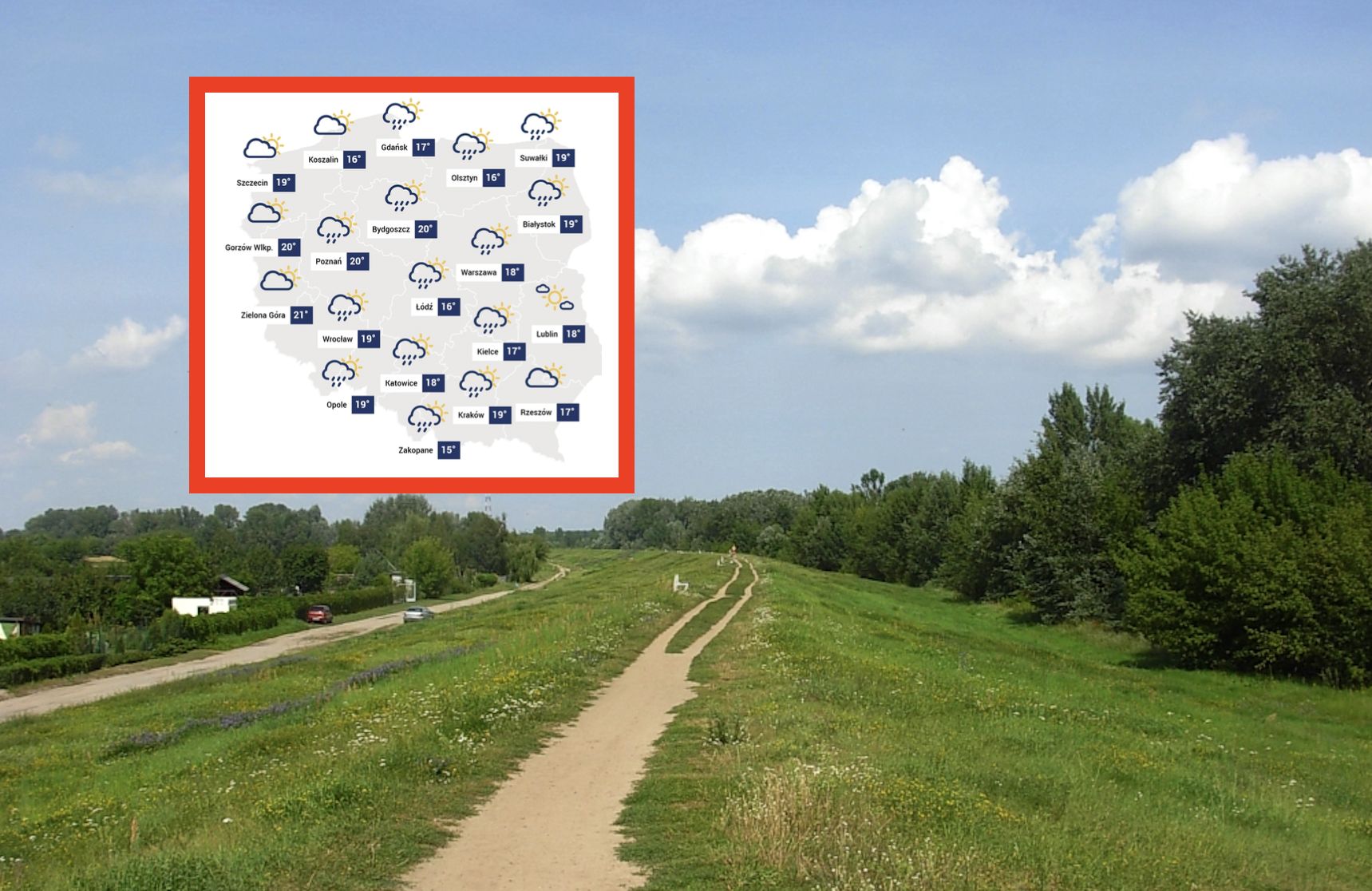 Deszczowe chmury nadciągają z zachodu. Norman szaleje w Europie