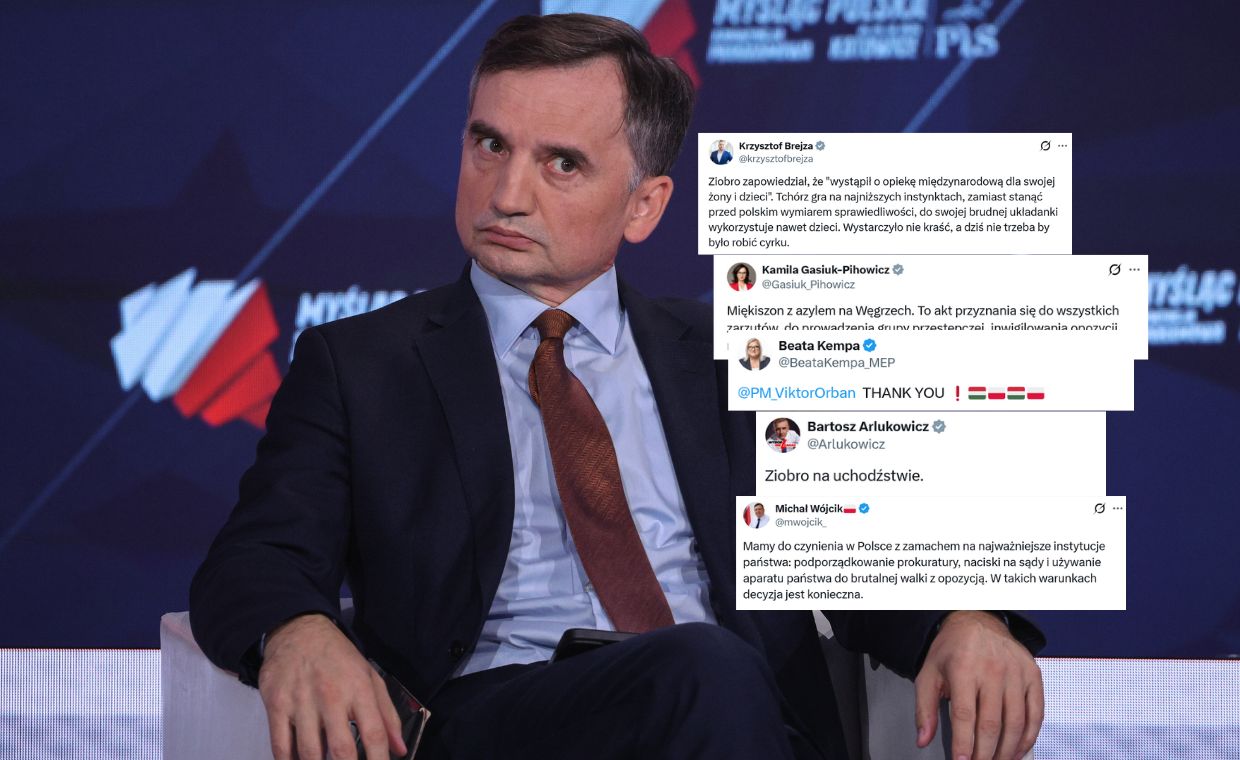 Ważniak z azylem na Węgrzech. Lawina komentarzy w sieci