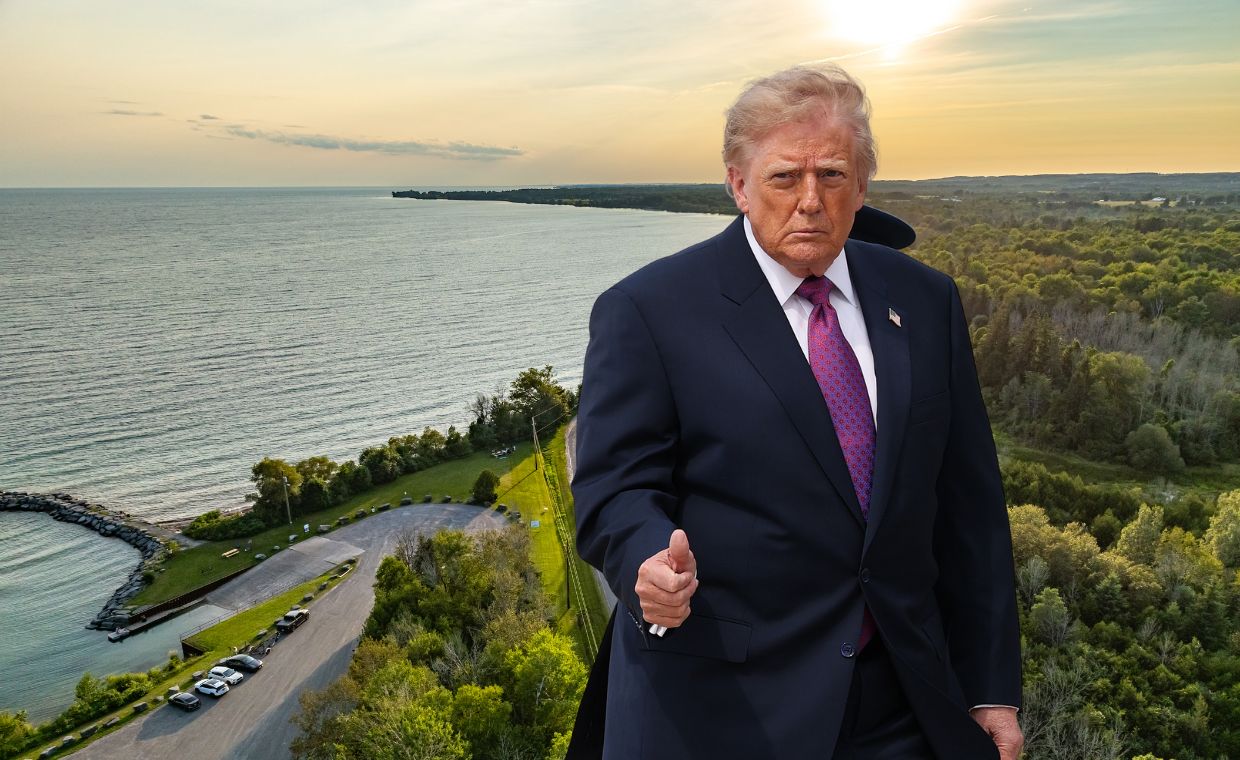 Trump zmienia nazwę Jeziora Ontario. Pokazał urzędowego e-maila