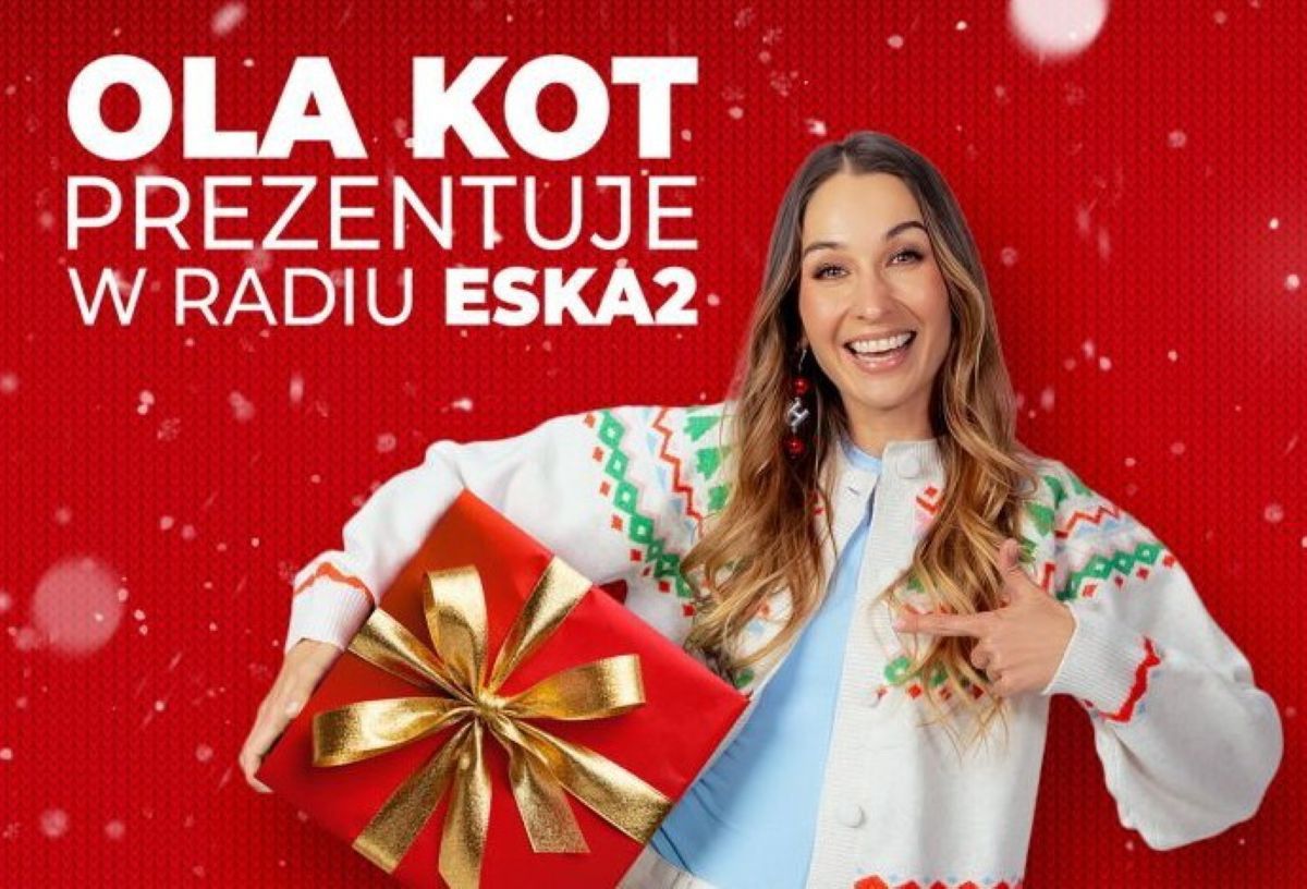 Ola Kot twarzą świątecznej akcji Radia Eska 2