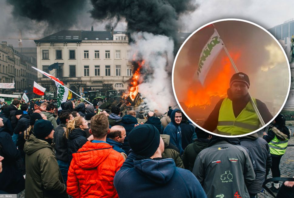 Po paleniu opon w Brukseli przychodzi czas na Polskę. Znamy plany protestu rolników
