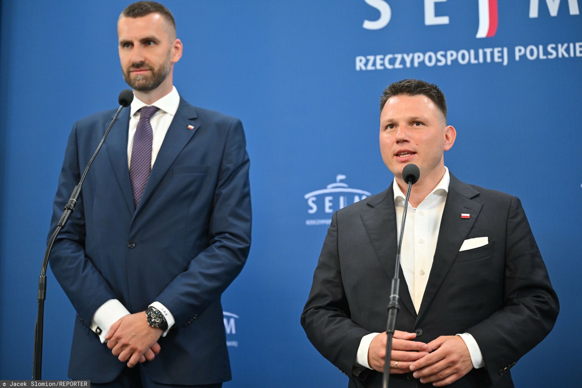 Partia Mentzena z nowym członkiem. To znany siatkarz