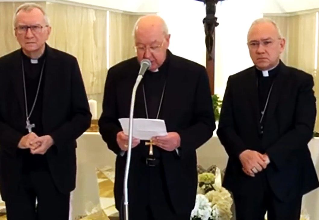 Tak świat dowiedział się o śmierci papieża Franciszka. Jest nagranie