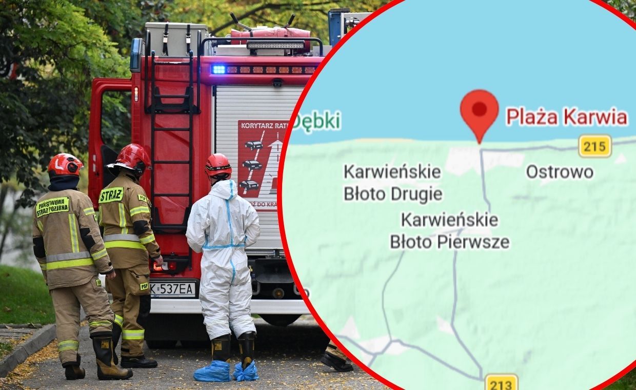 Akcja służb w Karwii. Znaleziono obiekt przypominający drona