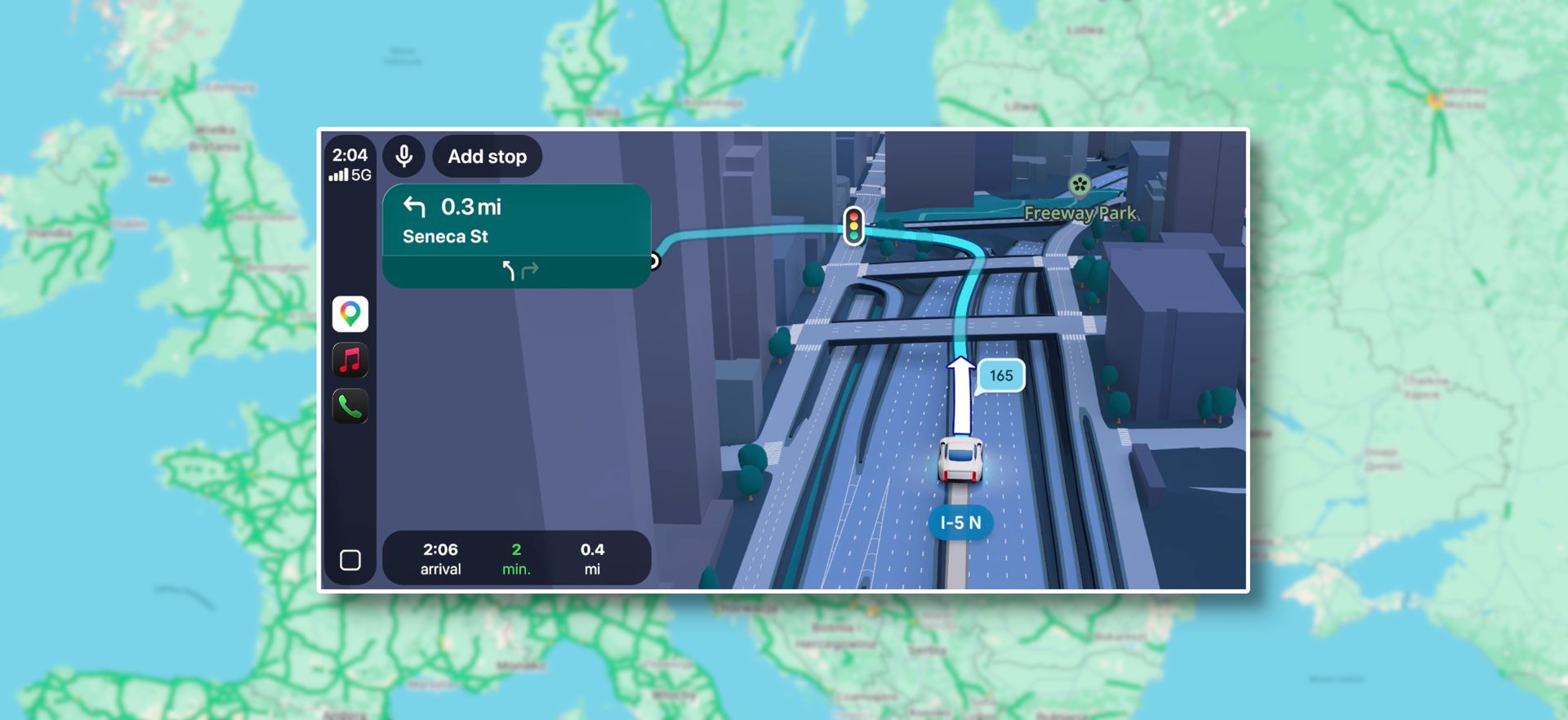 Google Maps nie do poznania. Drzewa, przejścia i światła na mapie