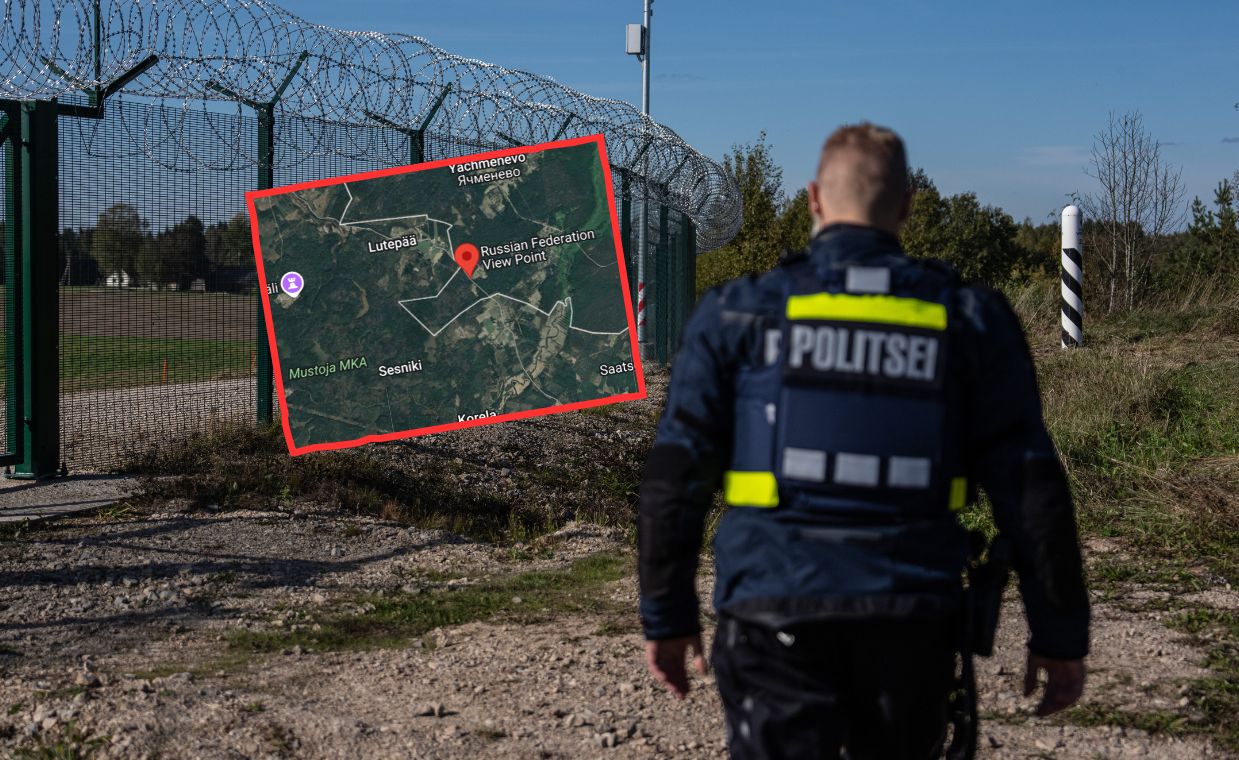 Przy granicy Estonii pojawił się oddział Rosjan. Zamknięto przejście